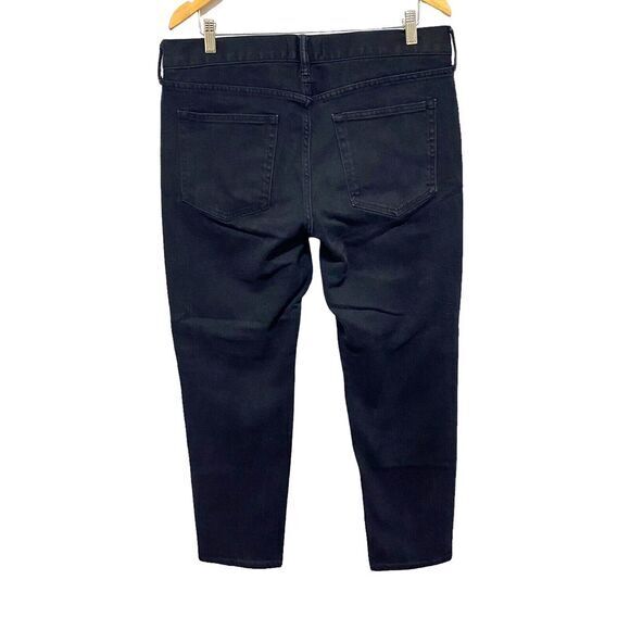 Everlane Jeans Mens‎ 35 X 30 Black Stretch Tapered Leg Heavyweight Denim - Picture 7 of 9